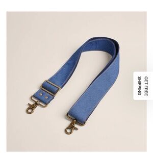 Brand new: Adjustable Crossbody Strap - Denim